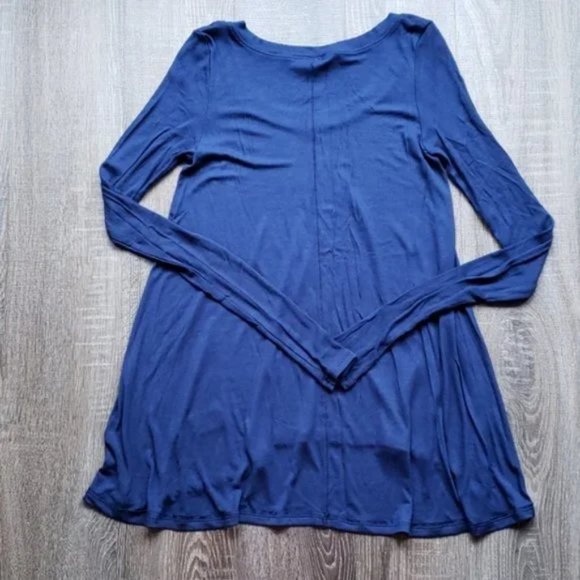 Free People "January" ribbed, tunic Tee - Picture 3 of 3